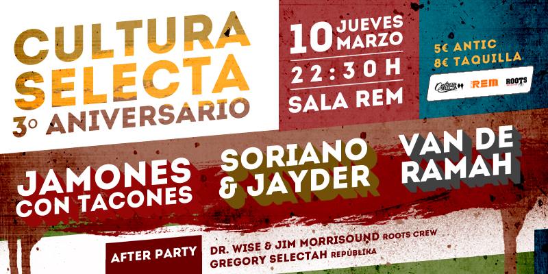 III Aniversario de Cultura Selecta First