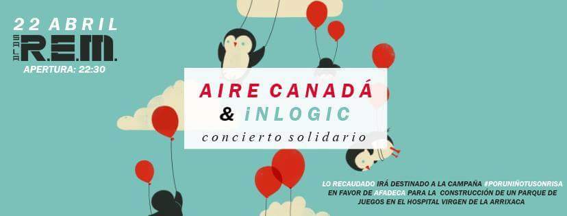 Concierto Solidario Aire Canadá + Inlogic First
