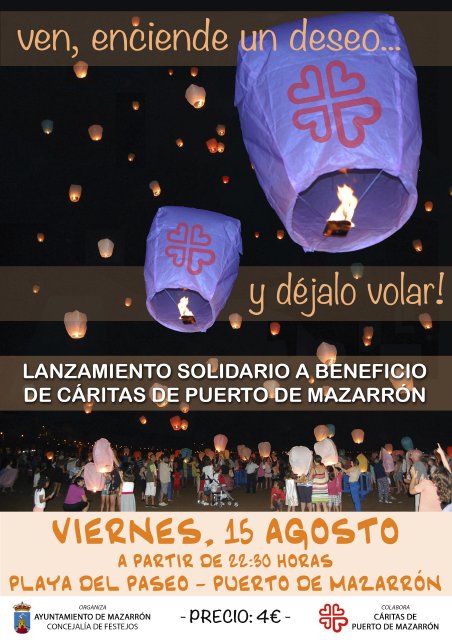 Lanzamiento Solidario de Farolillos First