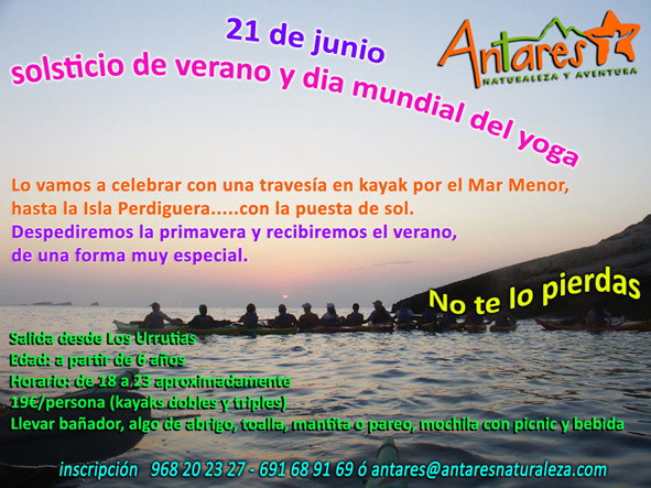 Travesía en Kayak con Antares Naturaleza First