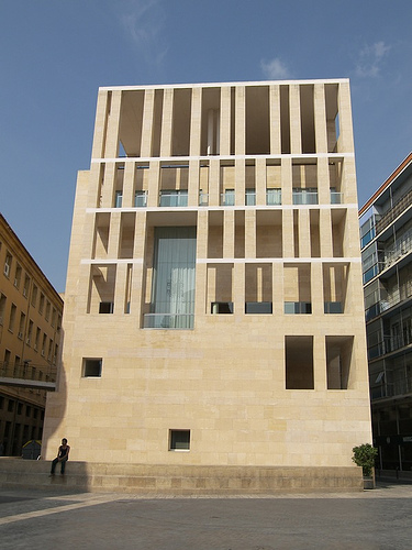 Espectáculo en 3D sobre El Moneo First
