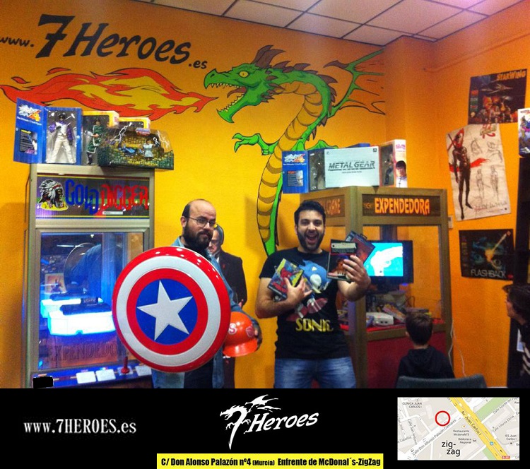 Eventos del fin de semana en 7 Heroes First