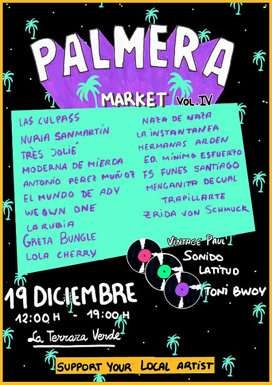 Palmera Market vol. IV en La Terraza Verde First