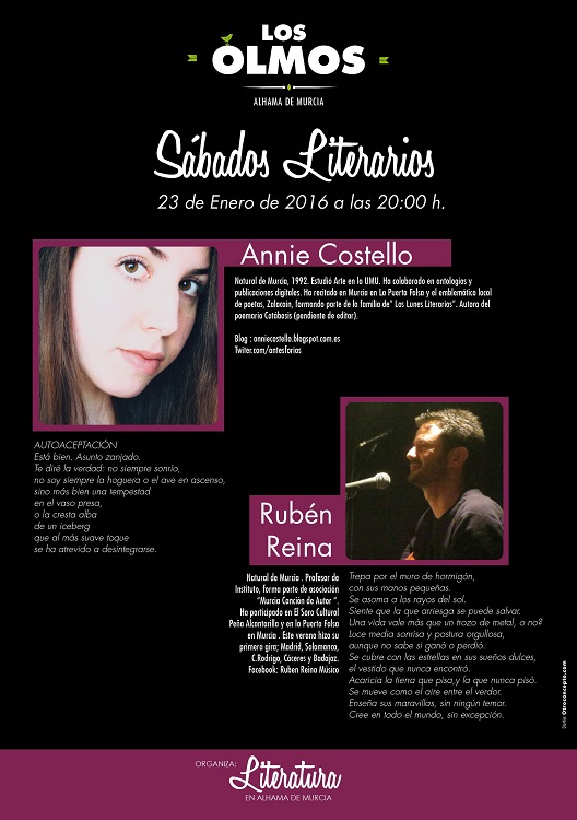 Sábados literarios en Los Olmos First