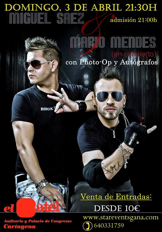 Concierto de Miguel Sáez y Mario Méndez First