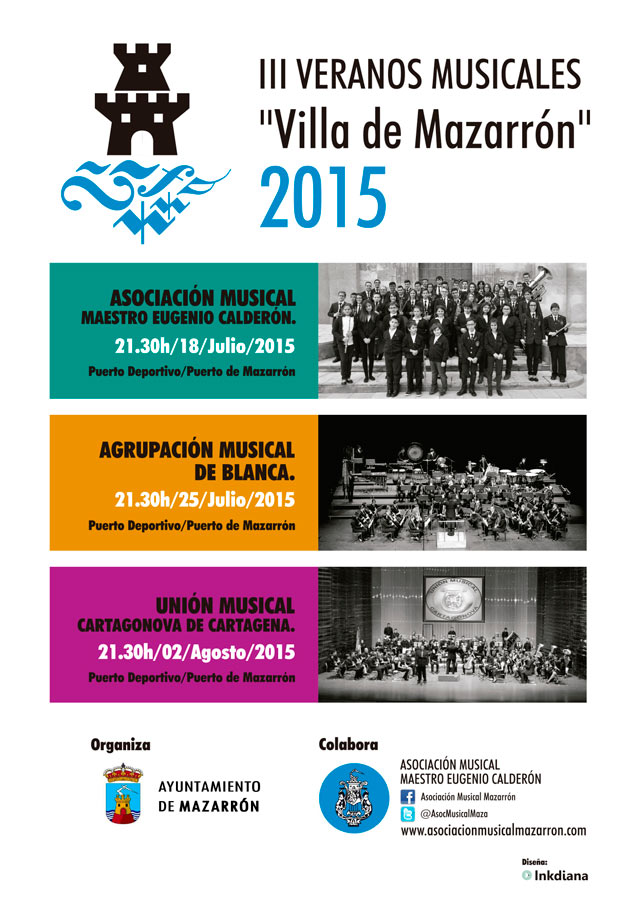 III Veranos musicales de Mazarrón 2015 First
