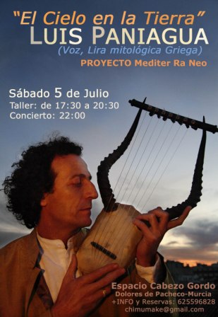 Taller y concierto de Luis Paniagua en el Cabezo Gordo First