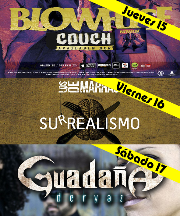 Programación Garage Beat Club 15-17 Enero First