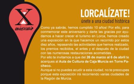 Lorcalízate, exposición en el Aula de Cultura de Torre Pacheco First