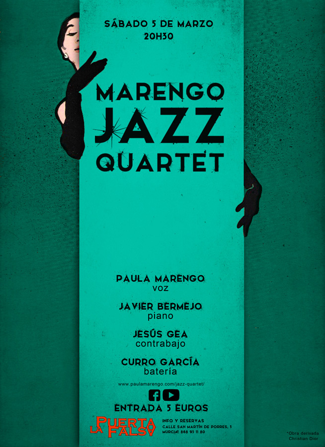 Concierto Marengo Jazz Quartet en La Puerta Falsa First