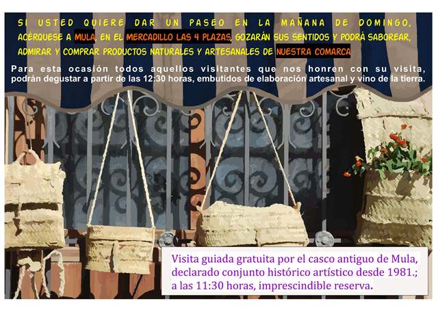 Mercadillo de las 4 plazas de Mula First
