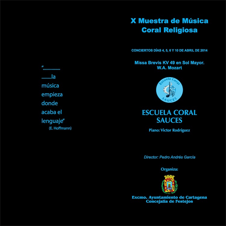 X Muestra de Música Coral Religiosa First