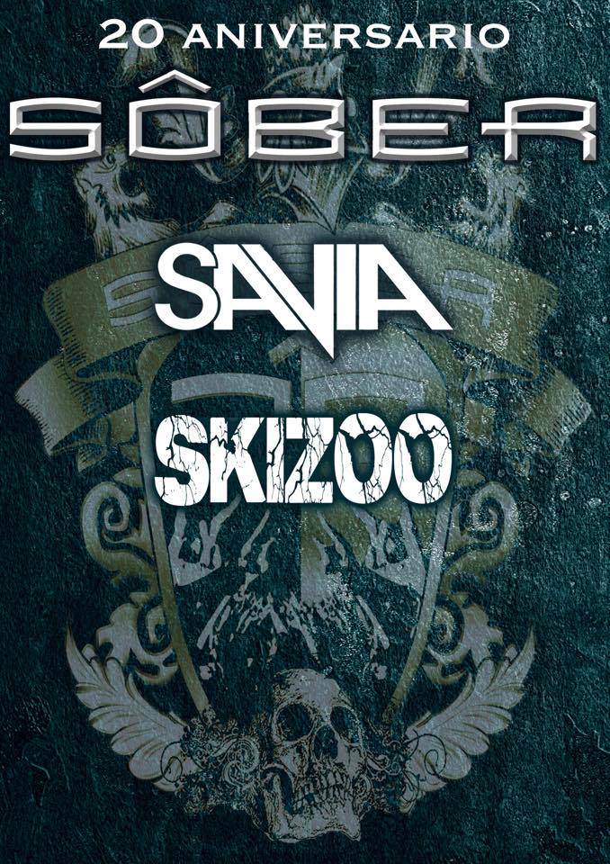 Concierto Sôber + Savia + Skizoo en Murcia First