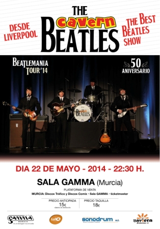 The Cavern Beatles en la Sala Gamma First