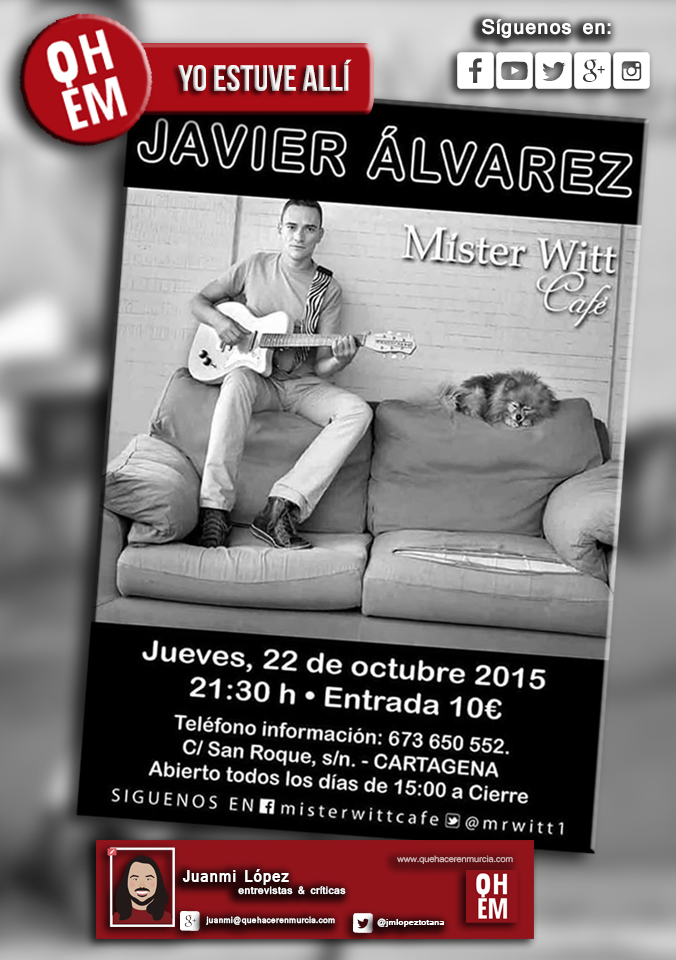 Yo estuve allí: Concierto Javier Álvarez  First
