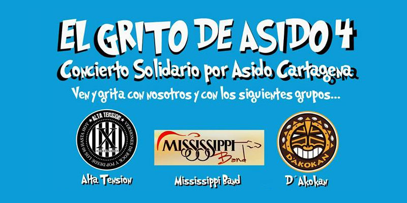 Concierto solidario El Grito de Asido 4 First