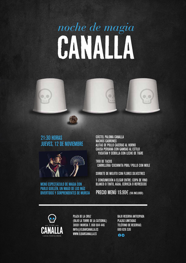Noche de magia en el Bar Canalla First