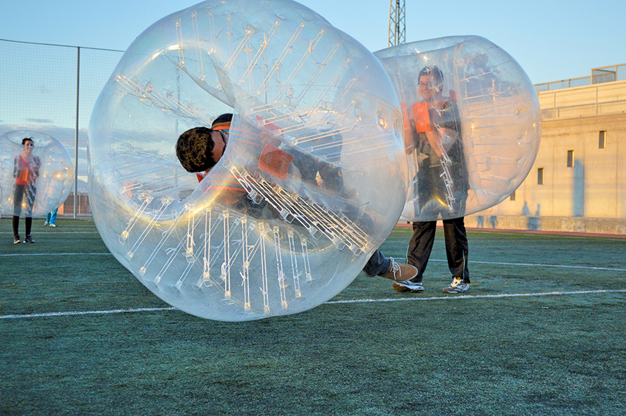 Vídeo Fútbol Burbuja con Burbuja Sport First