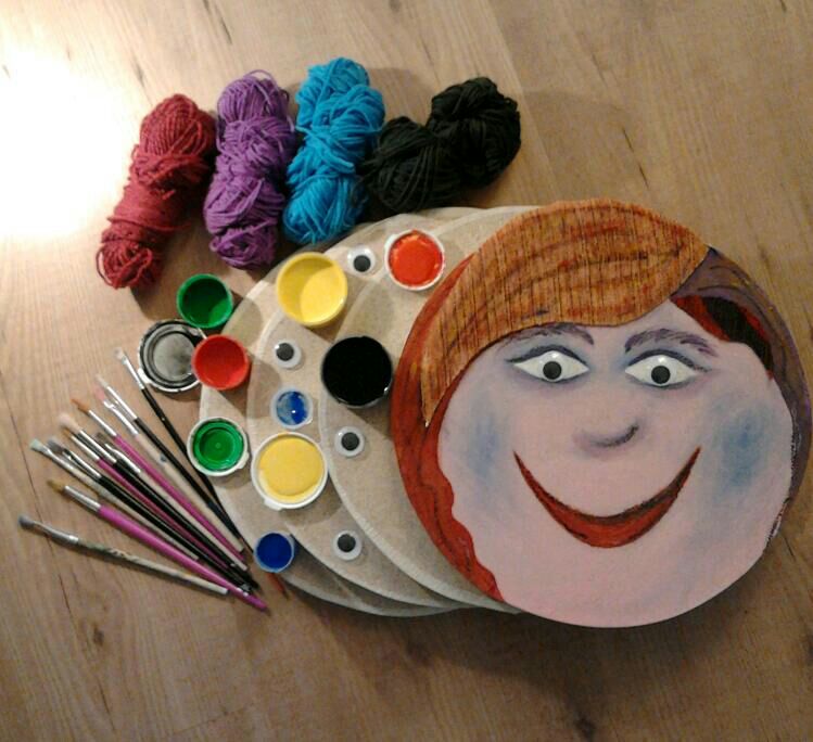 Caritas Divertidas, Taller para niños en La Casa Verde First