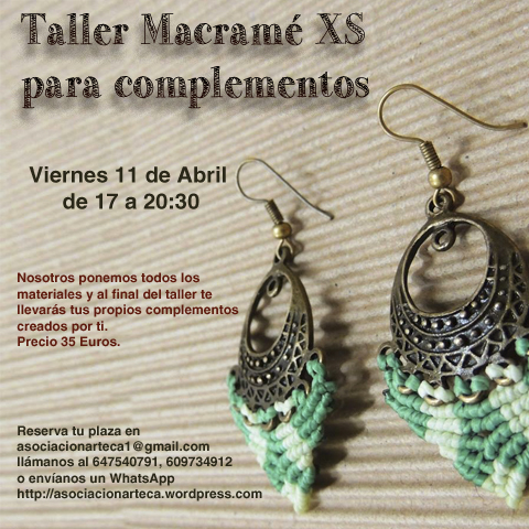 Taller Macramé XS para complementos First