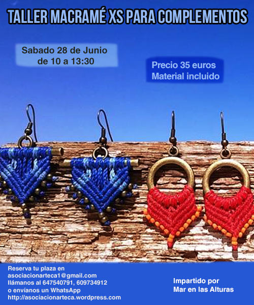 Taller iniciación macramé XS para complementos First