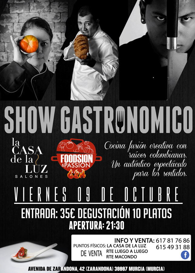 Show Gastronómico en La Casa de la Luz First