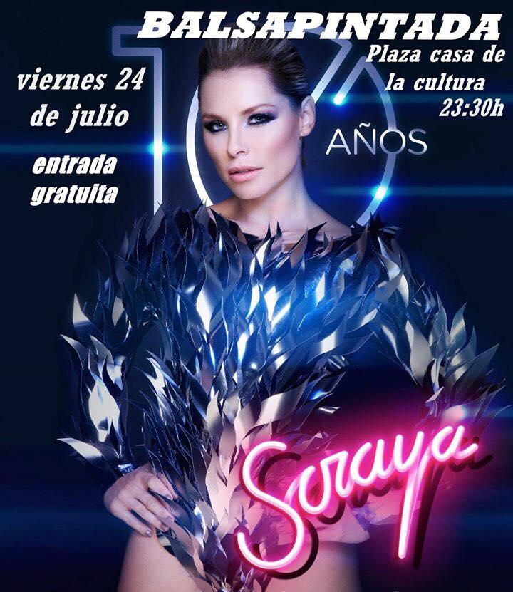 Concierto Gira 10 años de Soraya First