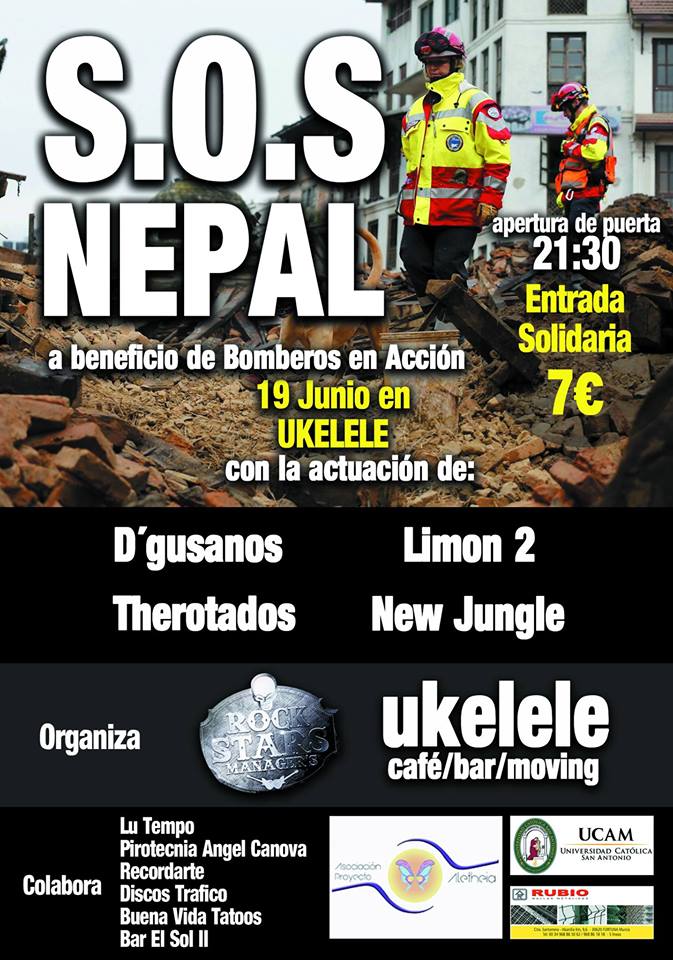 Actuación benéfica a beneficio de S.O.S Nepal First