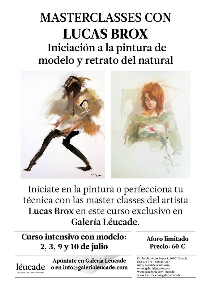 Master class con Lucas Brox en Galería Léucades First