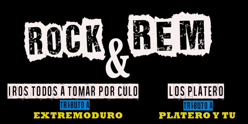 Tributo a Extremoduro y Platero y tu en Sala Rem First