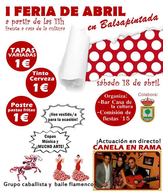 Feria de abril de Balsapintada  First