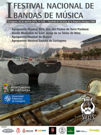 I Festival Nacional de Bandas de Música en Cartagena First