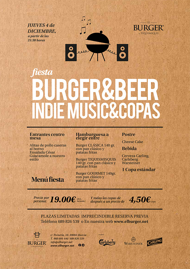 Fiesta El Burguer by Tiquismiquis First