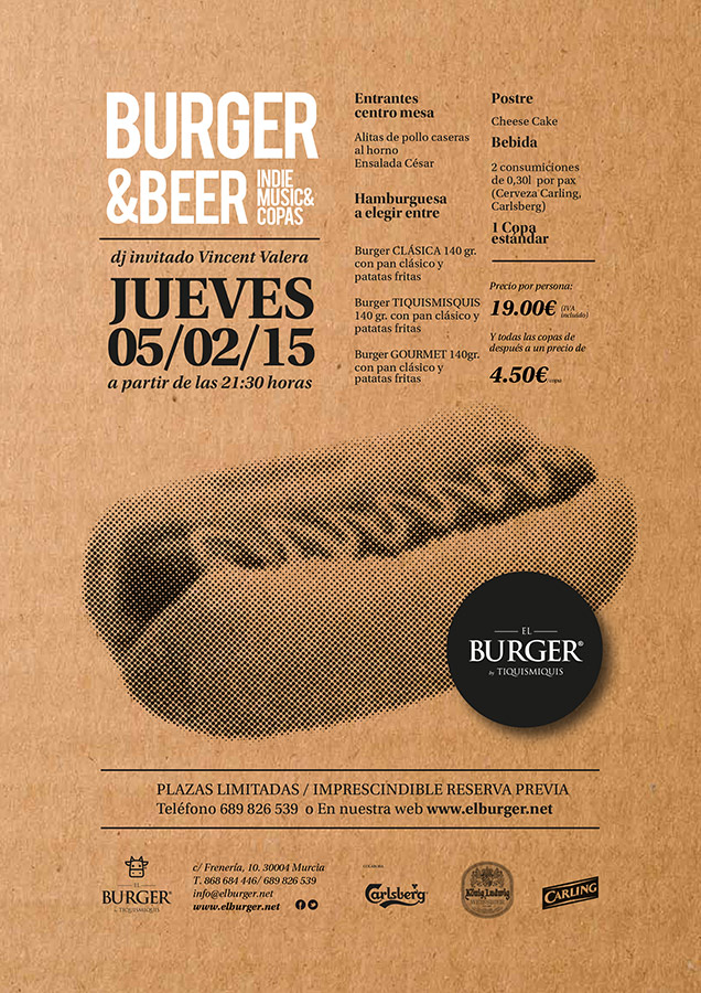 V "Burger & Beer" en El Burger By Tiquismiquis_ First
