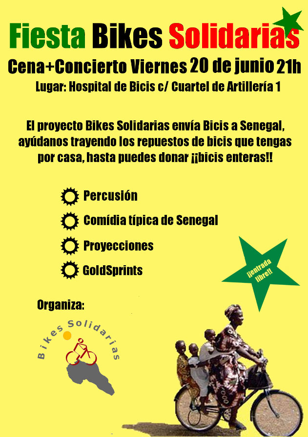 II FIesta de Bikes Solidarias First