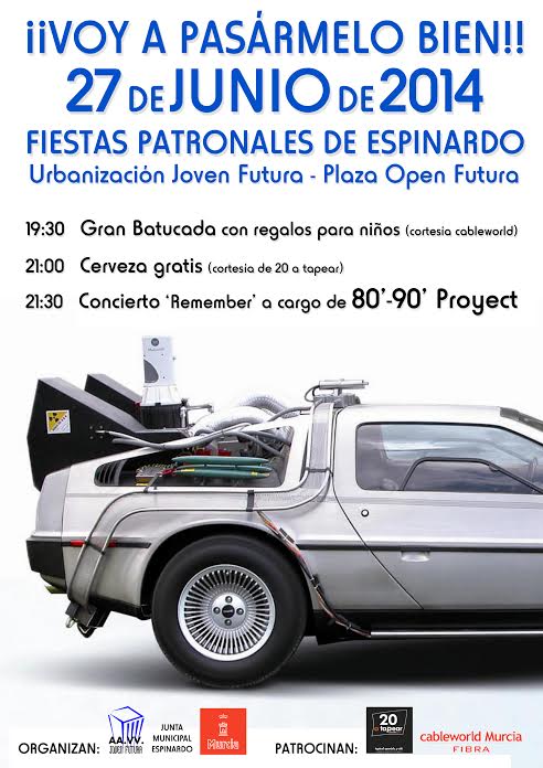 Fiesta patronales de Espinardo en Joven Futura First