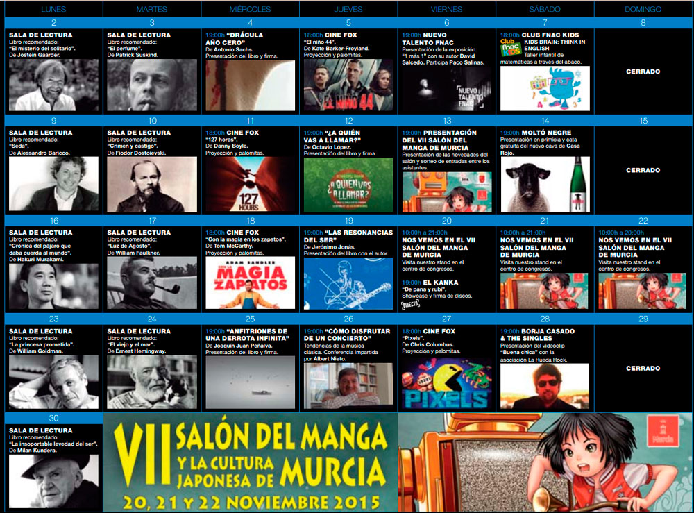 Forum Fnac Murcia Noviembre 2015_ First