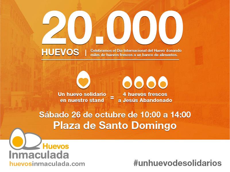 Donación solidaria por Huevos Inmaculada First