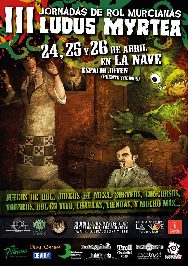 III Jornadas de rol Ludus Myrtea First
