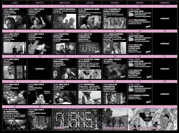Fnac Agenda Cultural Septiembre First