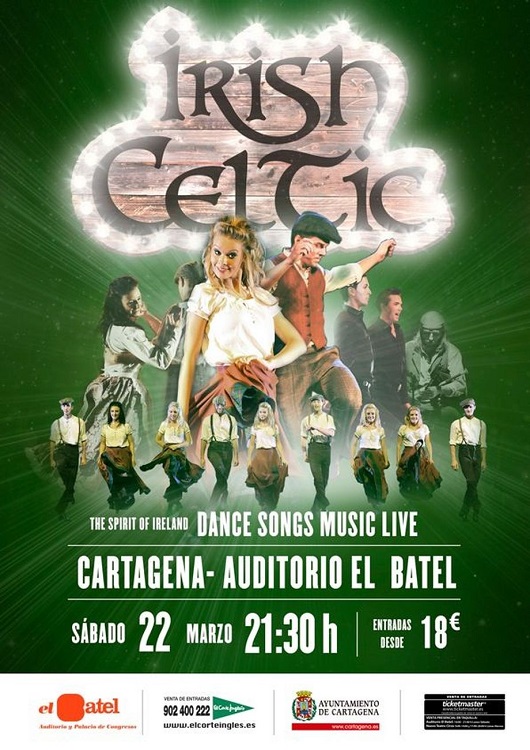 Irish Celtic en el Auditorio El Batel First