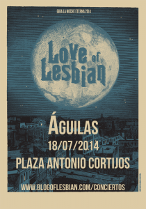 Lady Ma Belle, Analogic y Love Of Lesbian en Águilas First