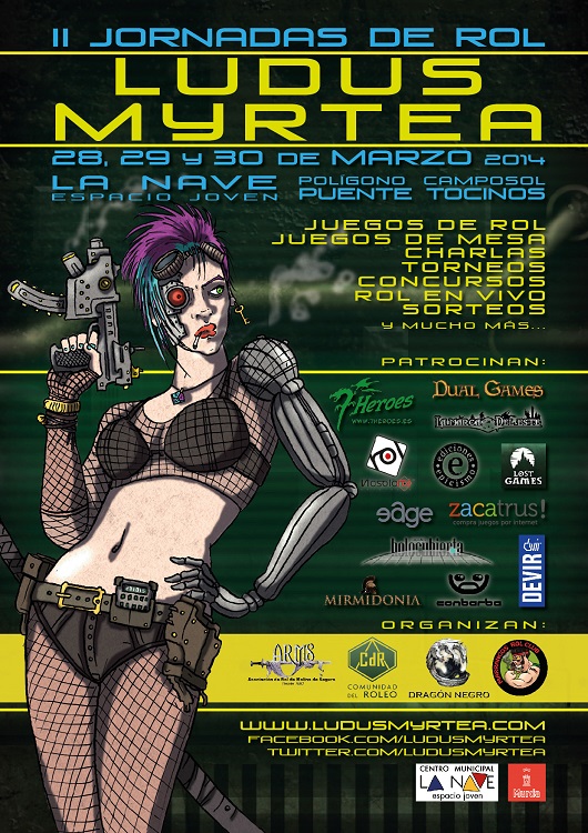 II Jornadas de Rol Ludus Myrtea First