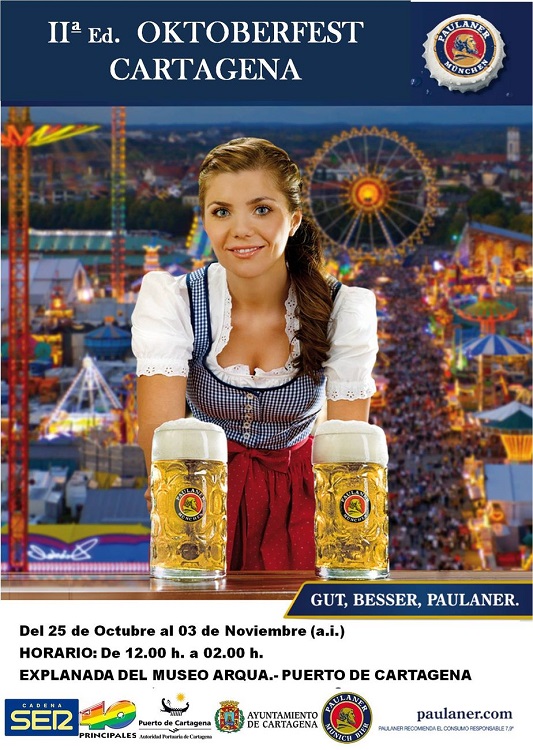 II Oktoberfest en Cartagena First