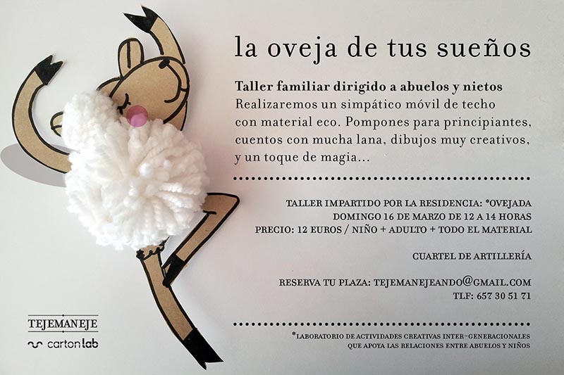 Taller familiar: La oveja de tus sueños First