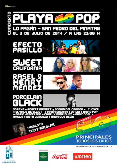 Playa 40 Pop en San Pedro del Pinatar 2014 First
