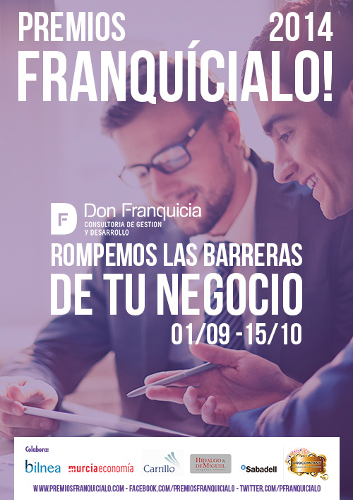 Apúntate a la I Edición de premios Franquícialo First