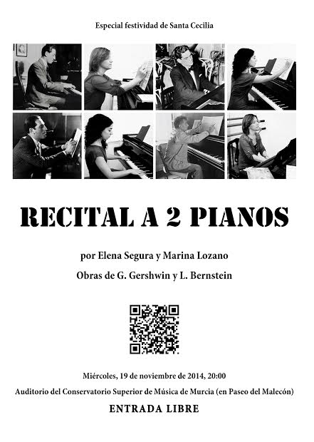 Recital a dos pianos en Murcia First
