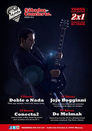Conciertos de enero en Rock House First