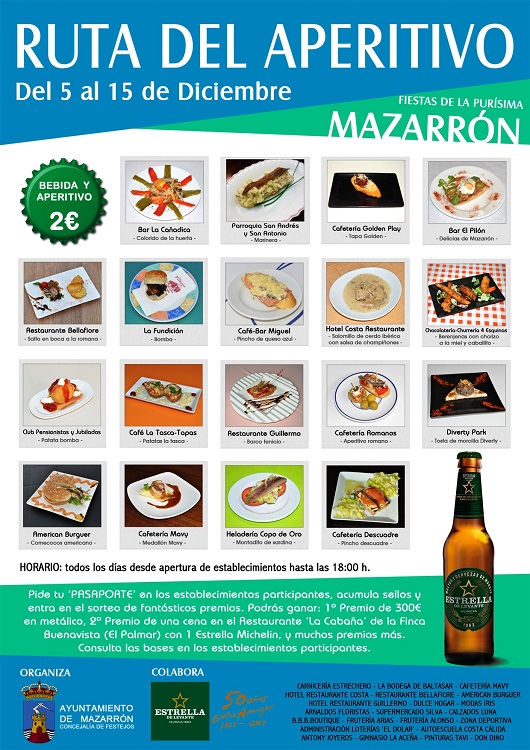 Ruta del Aperitivo en Mazarrón First